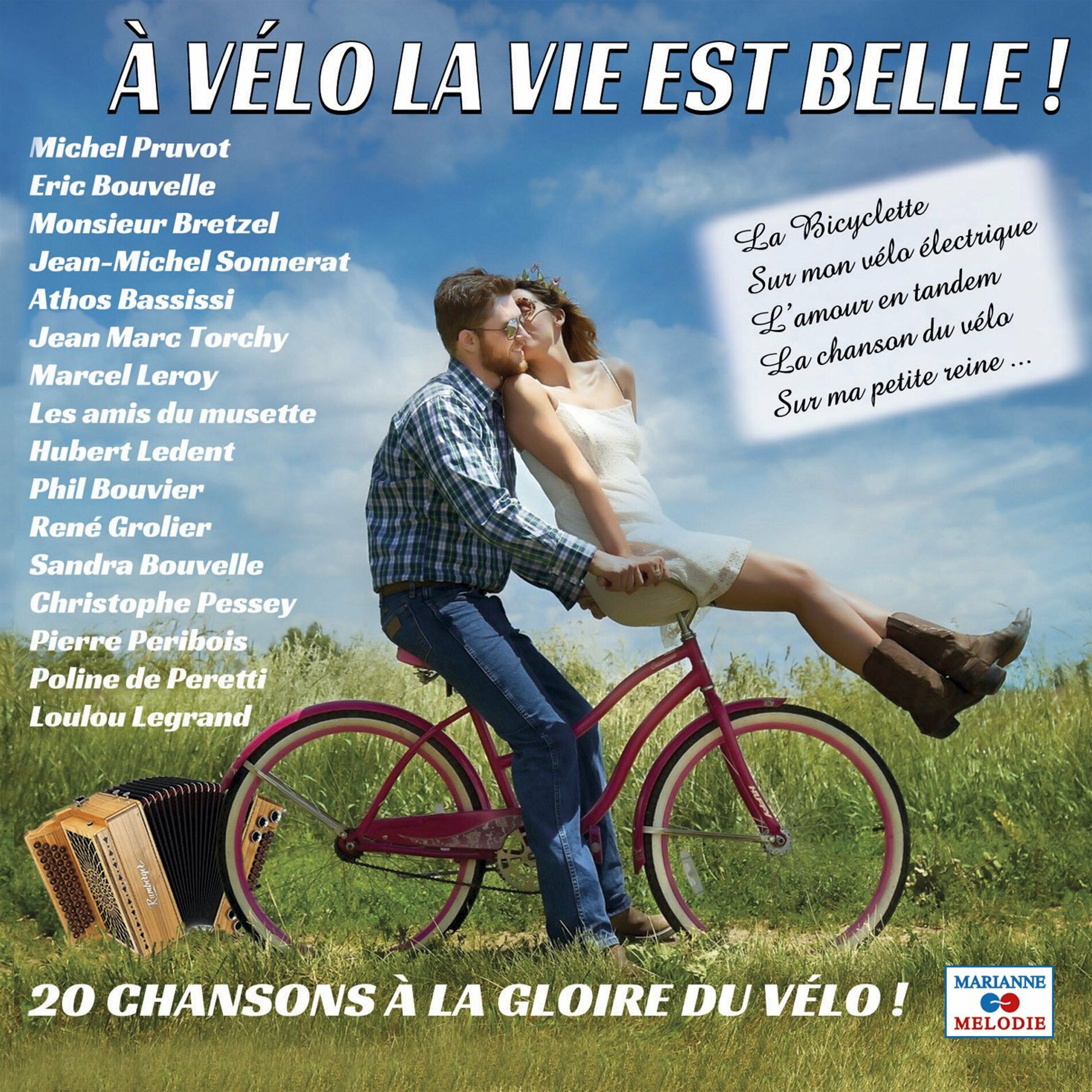 Album cover of A vélo la ville est belle