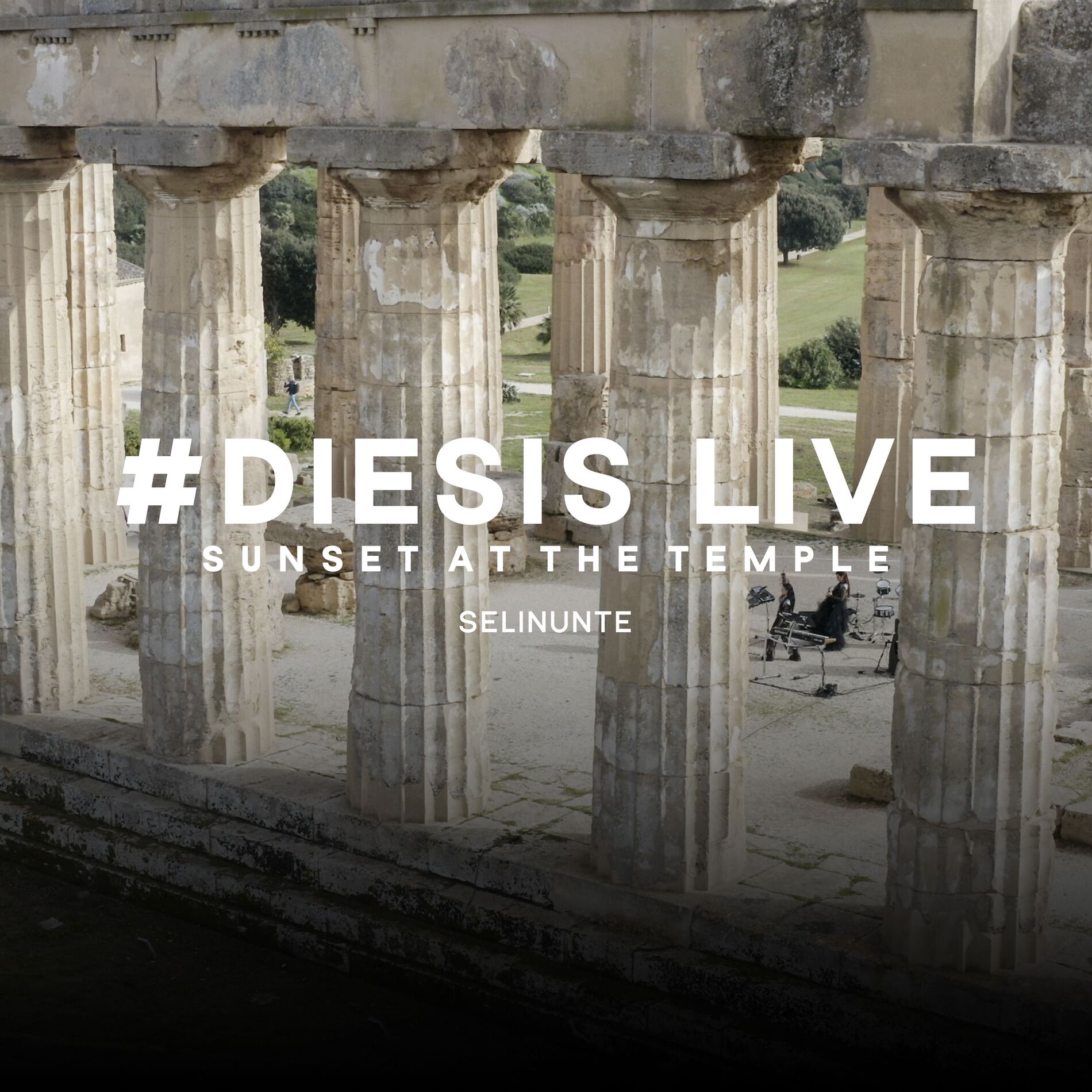 Album cover of Diesis Live @Sunset at the Temple of Selinunte