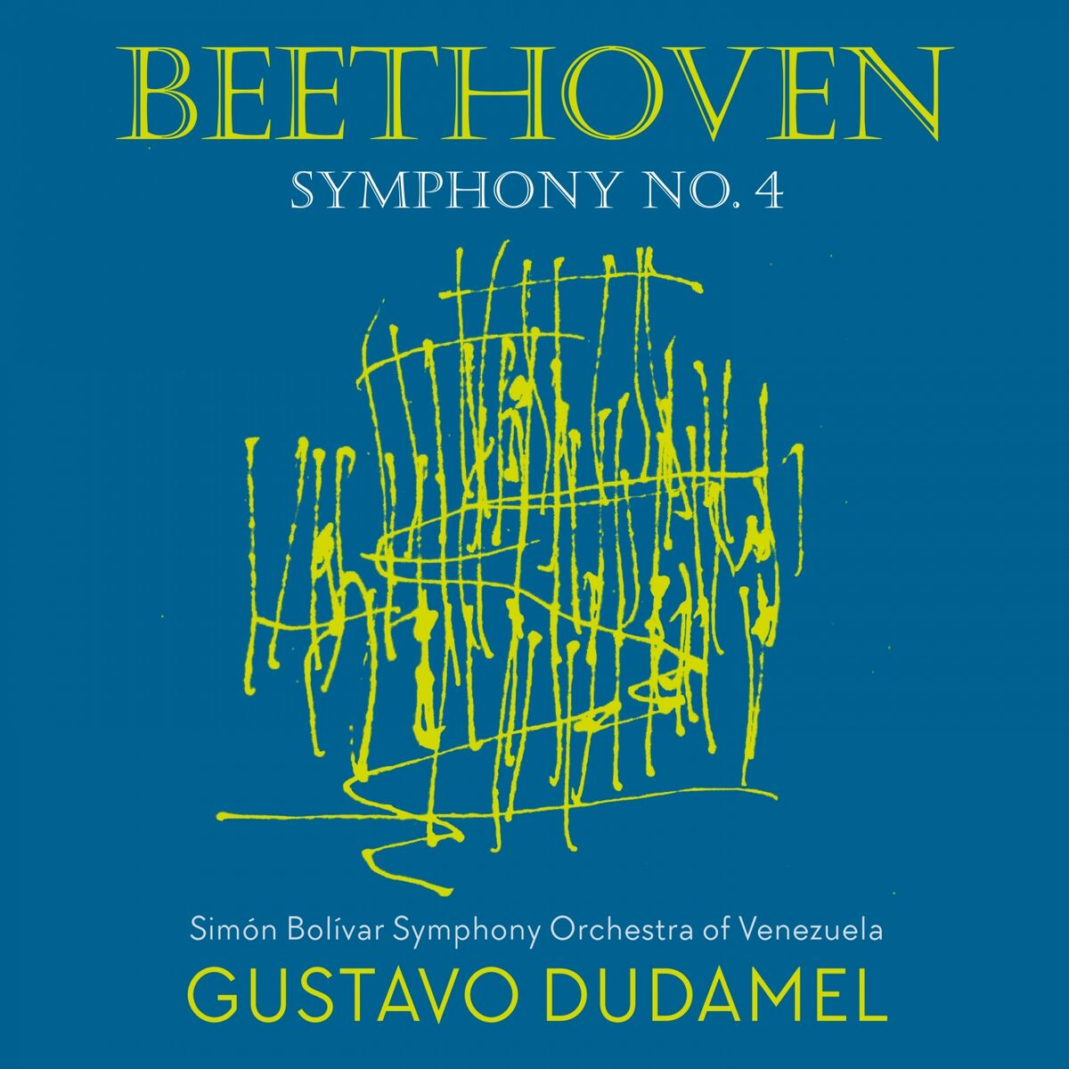 Album cover of Beethoven 4 - Dudamel