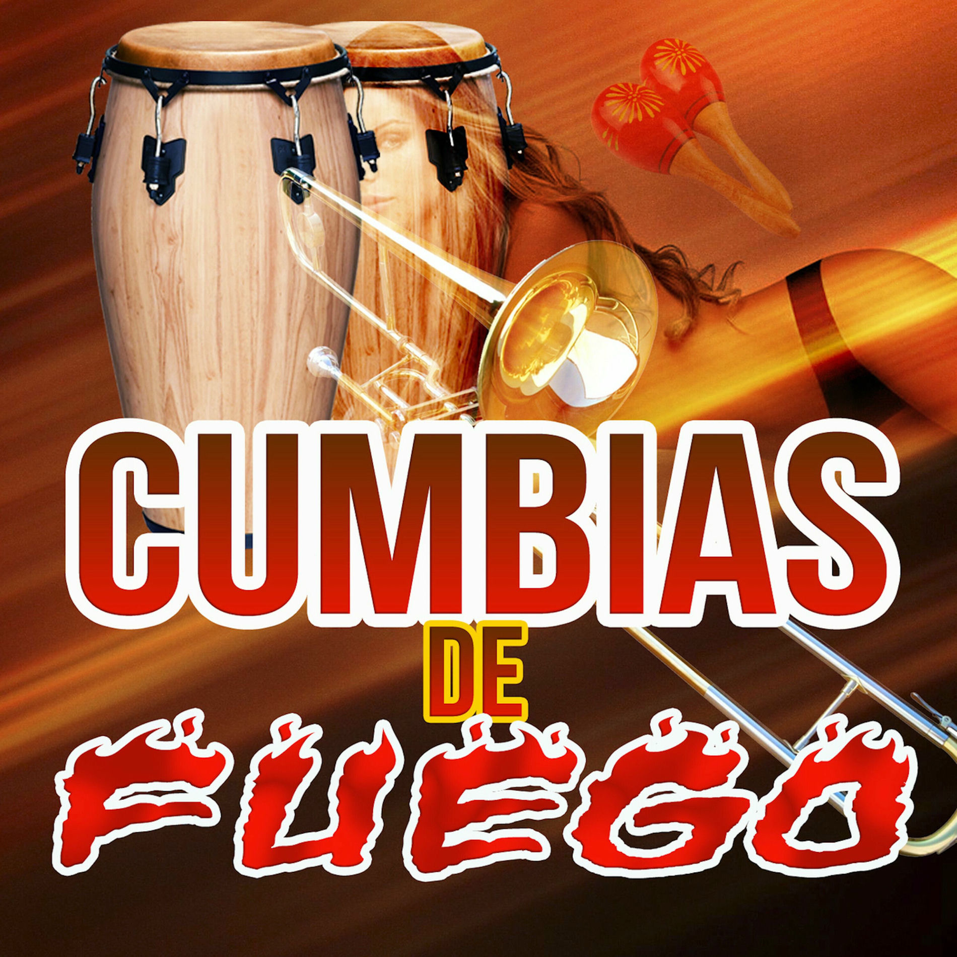 Album cover of Cumbias De Fuego