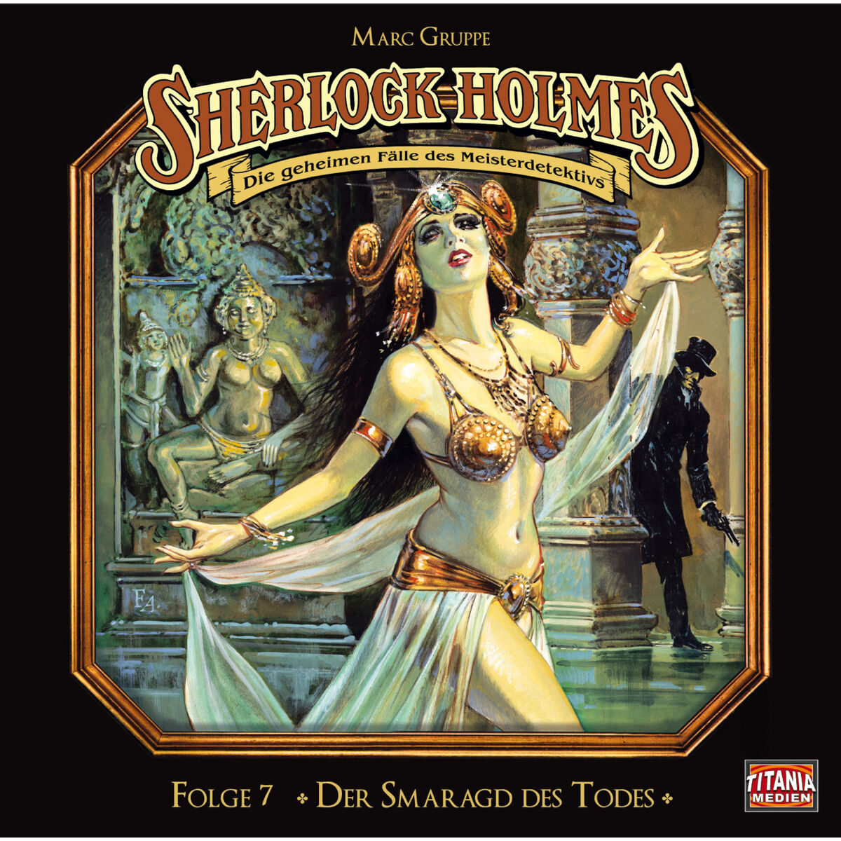 Album cover of Folge 7: Der Smaragd des Todes