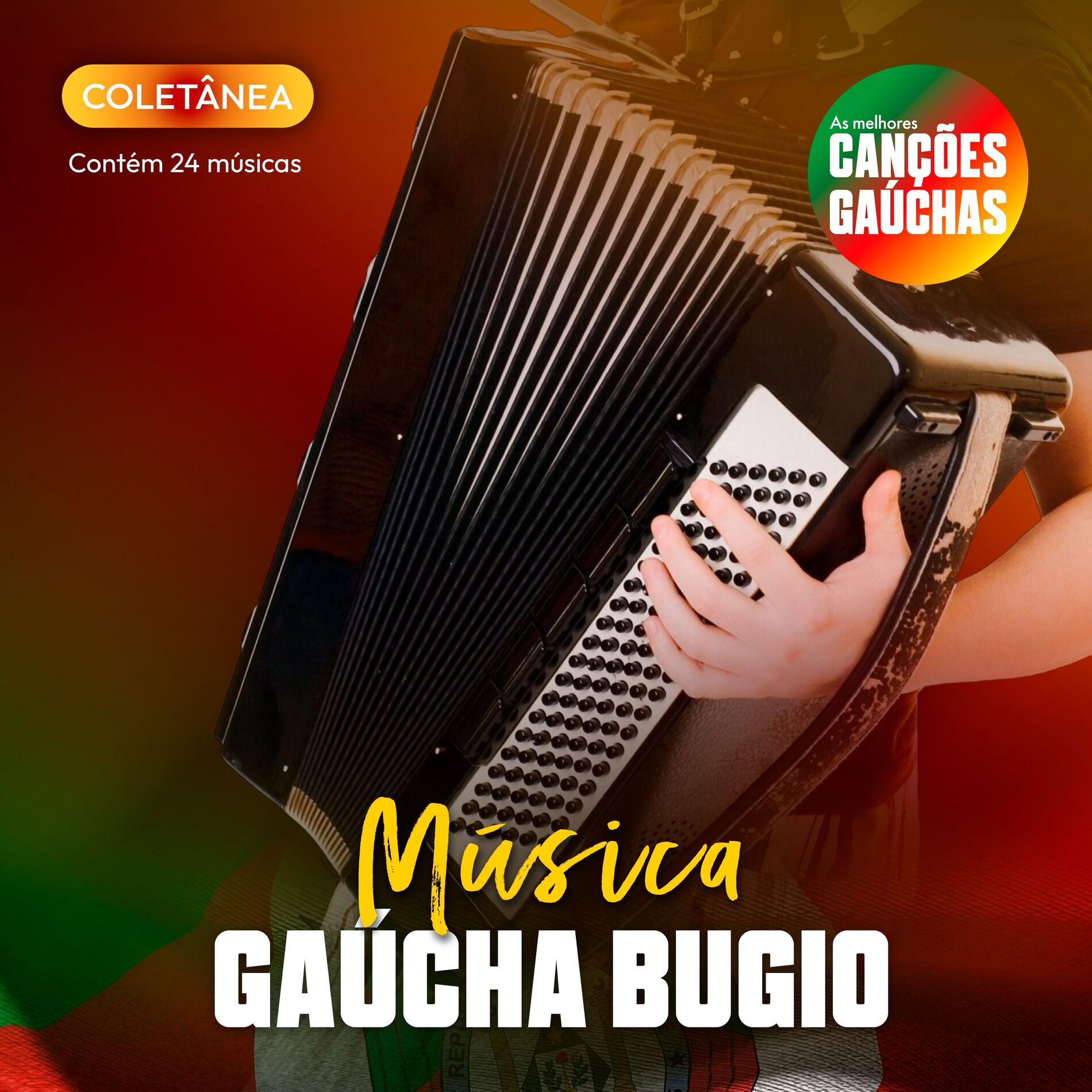 Album cover of MÚSICA GAÚCHA BÚGIO