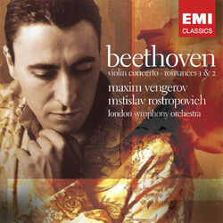 Cover of Beethoven: Violin Concerto, Op. 61 & Romances Nos. 1 - 2