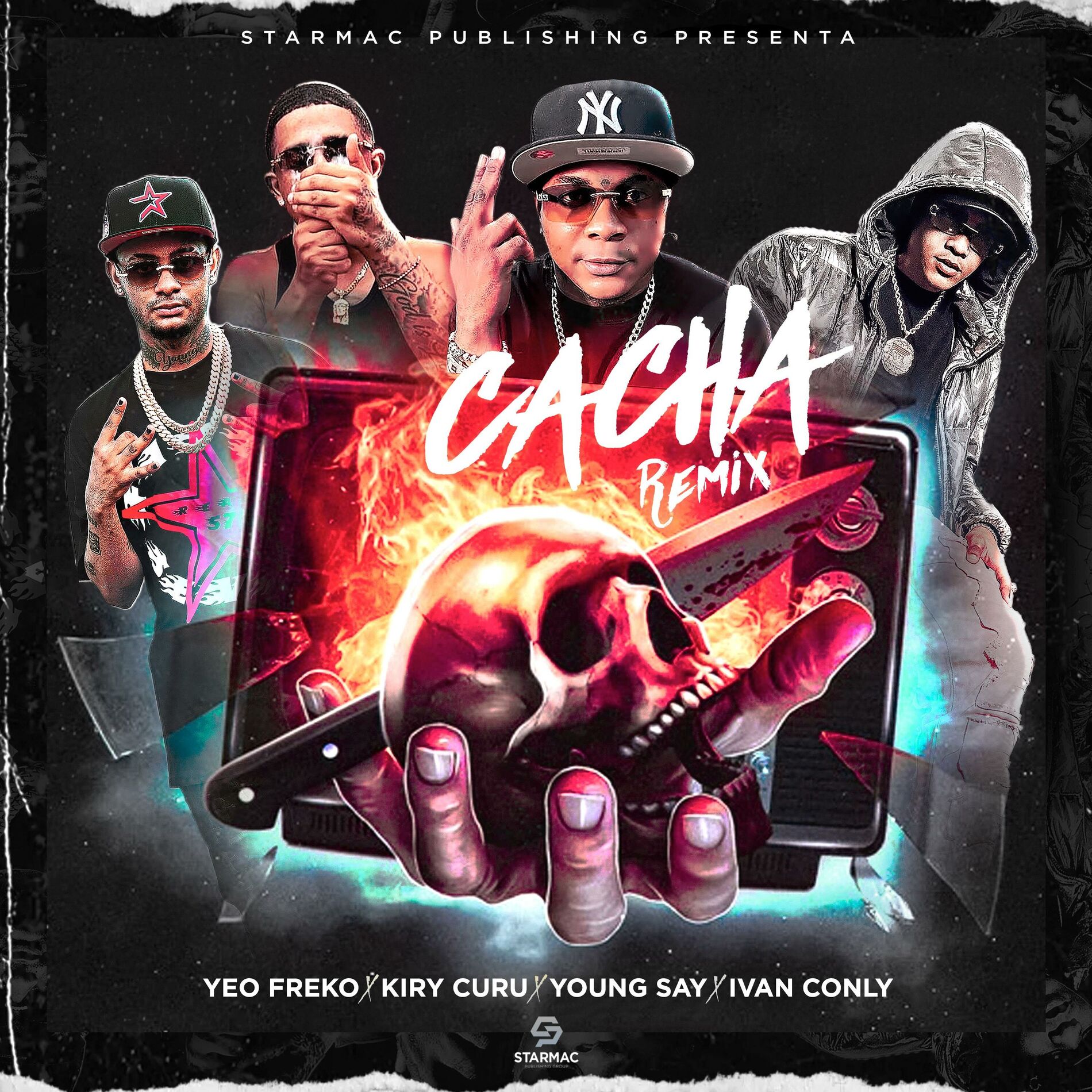 Album cover of Cacha (feat. Yeo Freko, IvanConly & Kiry Curu) [Remix]