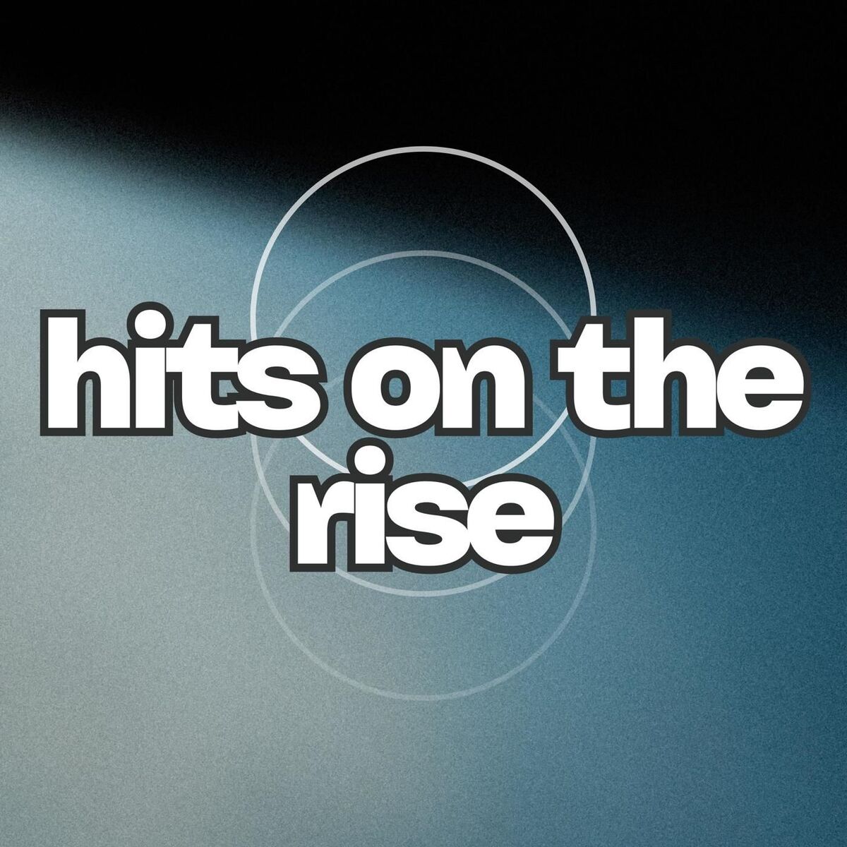 Album cover of hits on the rise