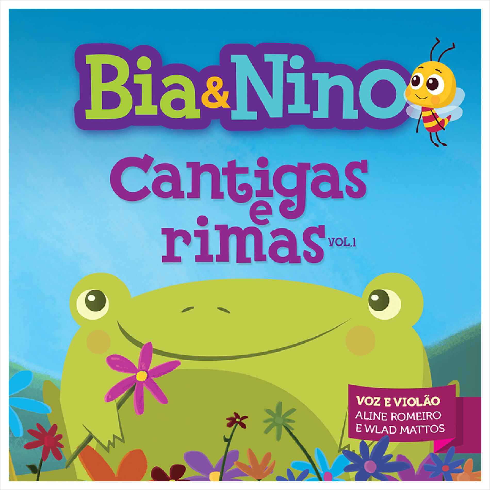 Album cover of Bia & Nino - Cantigas e Rimas, Vol. 1