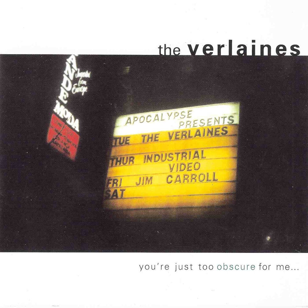 Picture of You're Just Too Obscure for Me