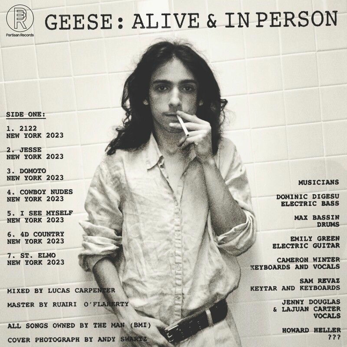 Album cover of Alive & In Person