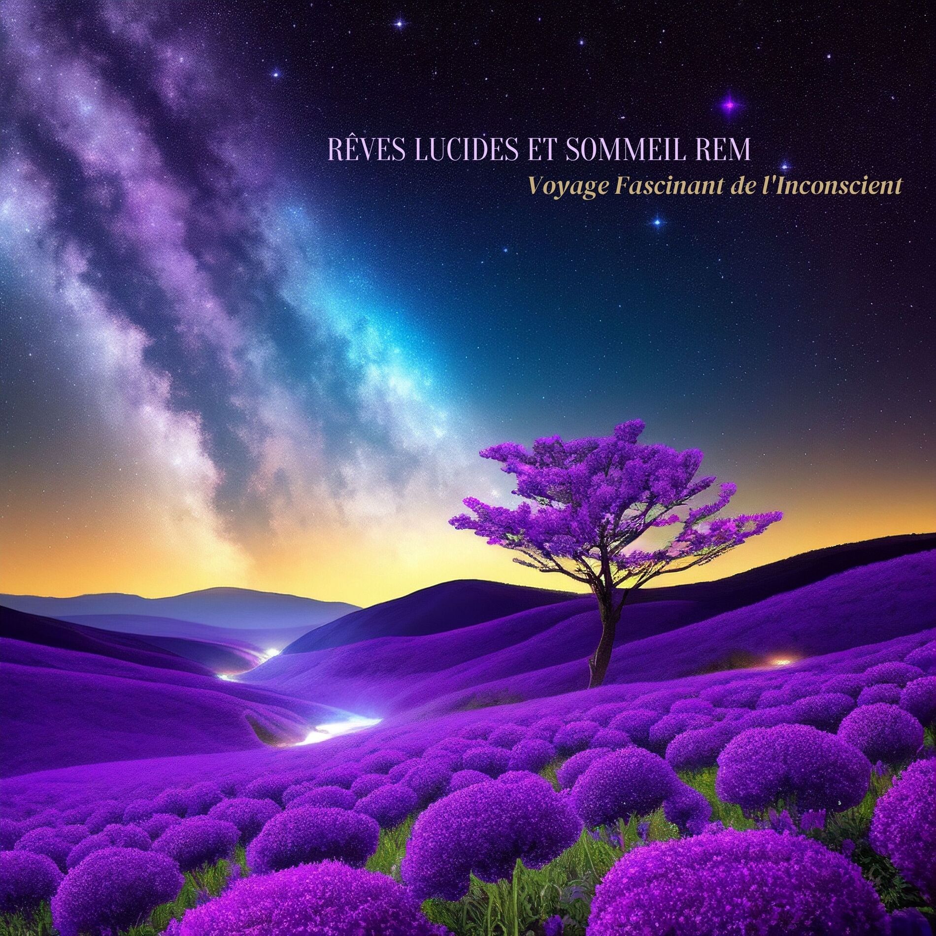 Album cover of Rêves Lucides et Sommeil REM: Voyage Fascinant de l'Inconscient