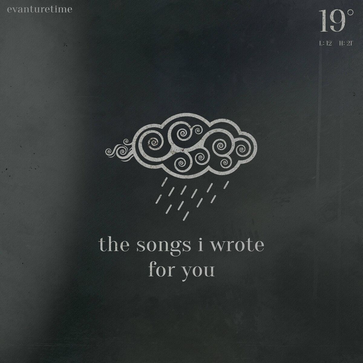 Album cover of the songs i wrote for you