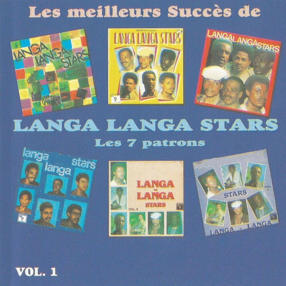 Picture of Les meilleurs succès de Langa Langa Stars, vol. 1 (Les 7 patrons)