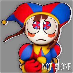 Cover of The Amazing Digital Circus - Not Alone (Emotional Piano)