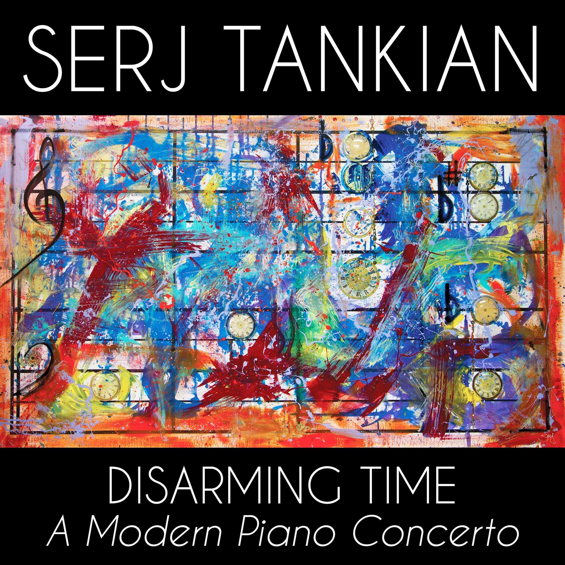 Album cover of Disarming Time: A Modern Piano Concerto