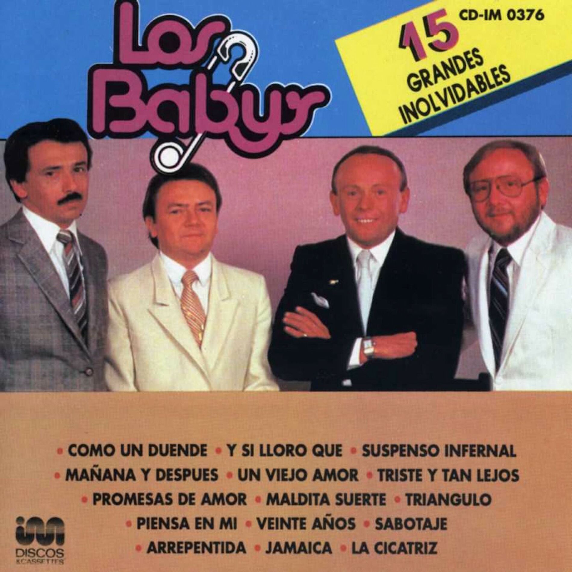 Album cover of 15 Grandes Inolvidables