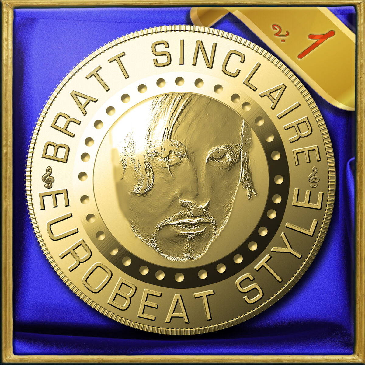 Album cover of Bratt Sinclaire Eurobeat Style, Vol.1