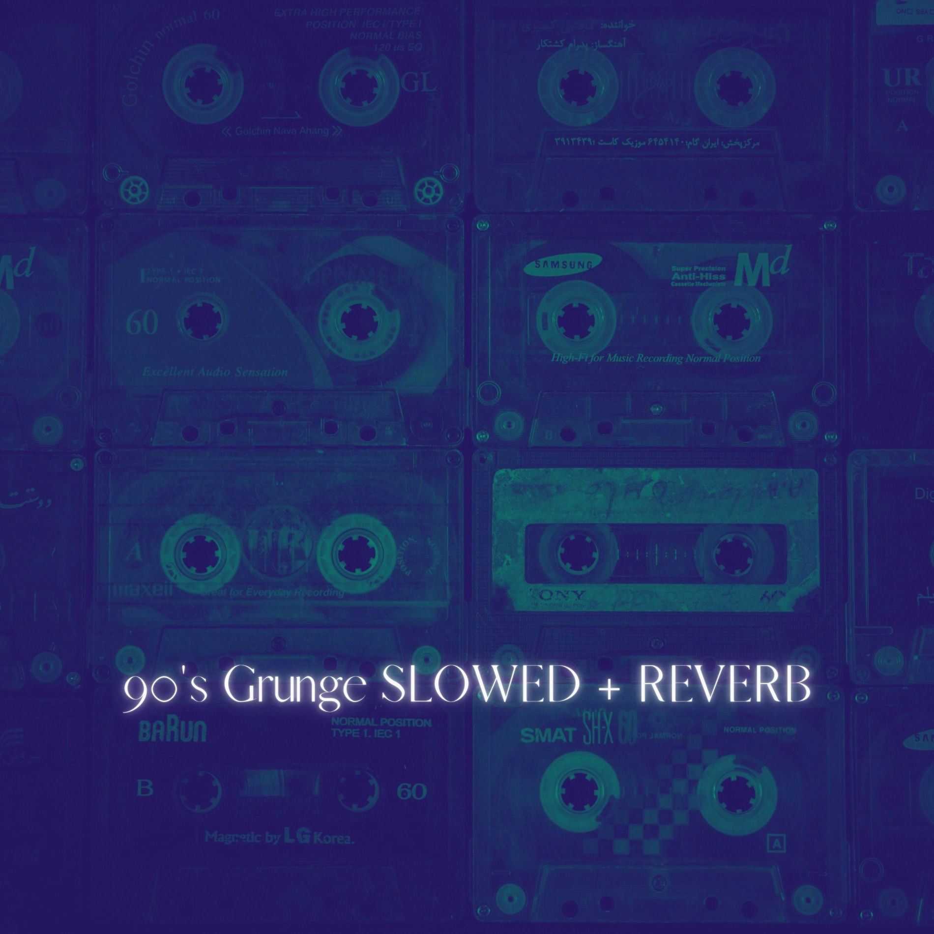Album cover of 90's Grunge SLOWED + REVERB