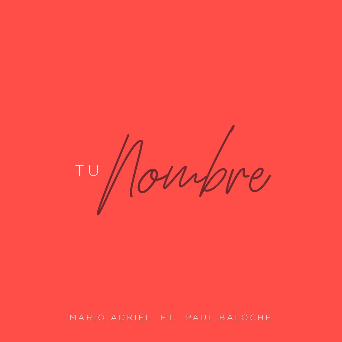 Album cover of Tu Nombre