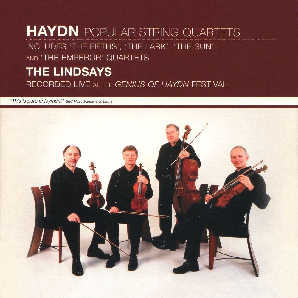 Picture of Hadyn: Popular String Quartets - Live at the Genius of Haydn Festival