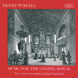 Cover of Purcell: Music for the Chapel Royal