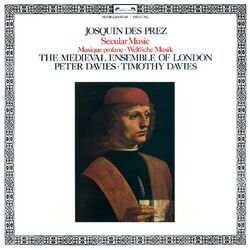 Cover of Josquin Desprez: Secular Music