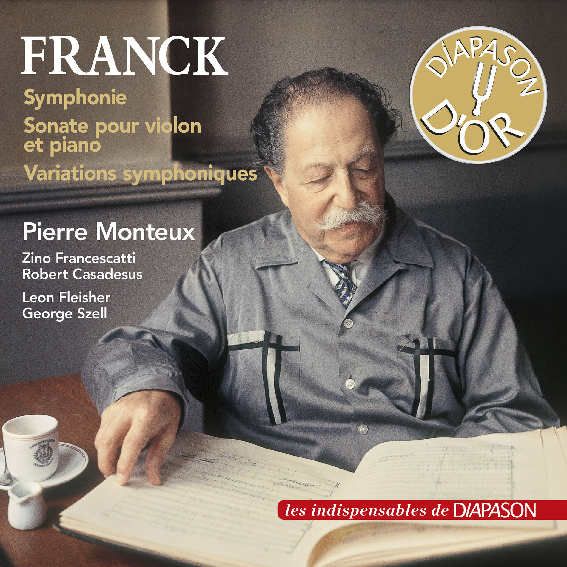 Album cover of Franck: Symphonie, Sonate pour violon et piano & Variations symphoniques (Les indispensables de Diapason)
