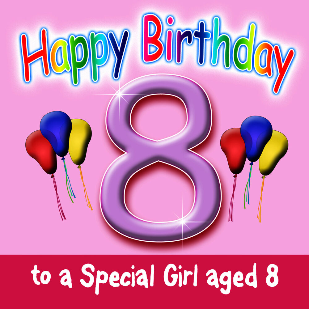 Picture of Happy Birthday (Girl Age 8)