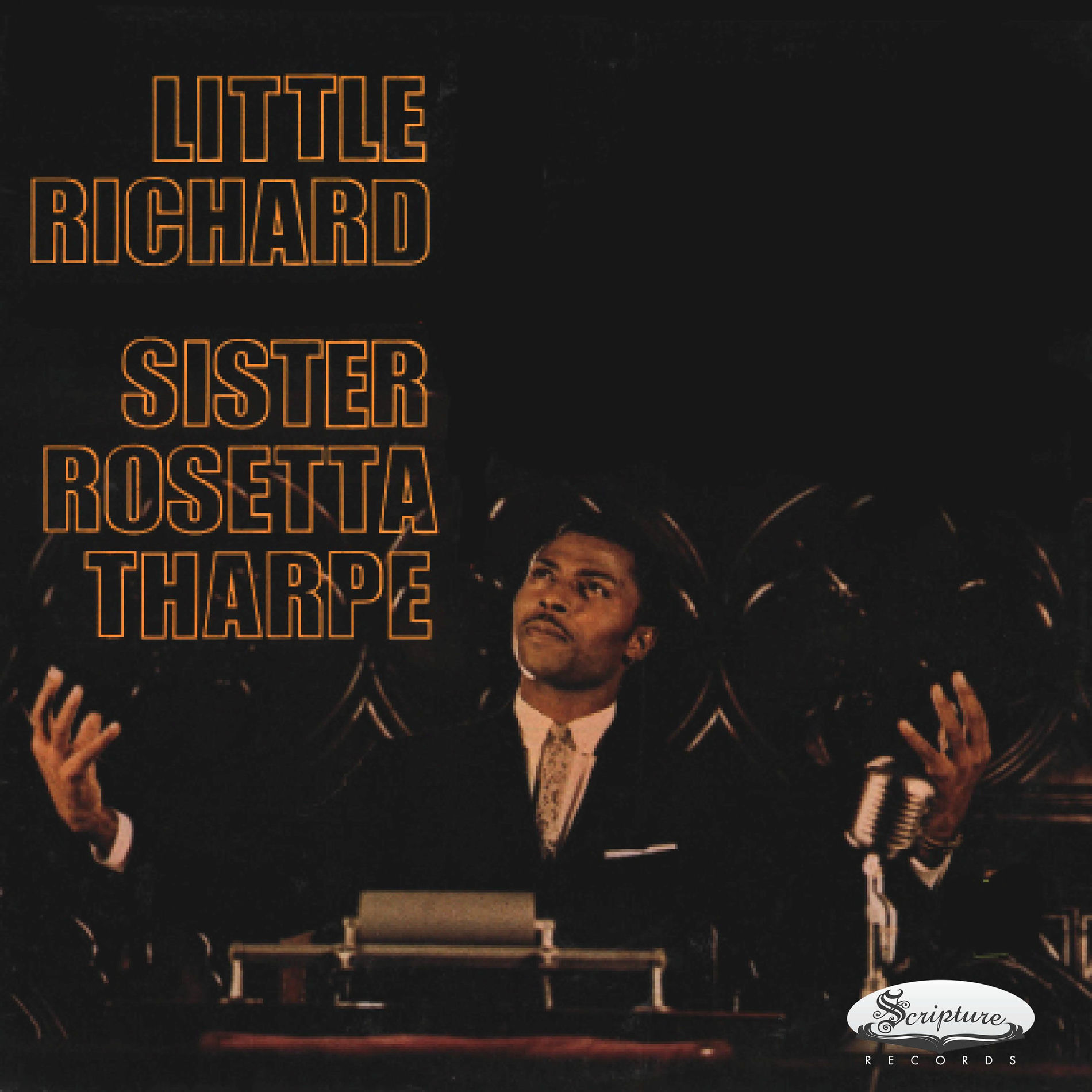 Album cover of Little Richard and Sister Rosetta Tharpe