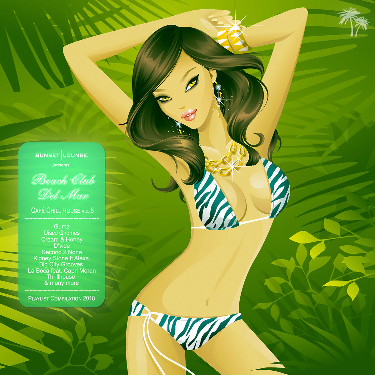 Album cover of Beach Club del Mar, Vol. 8 - Café Chill House Playlist Compilation 2018