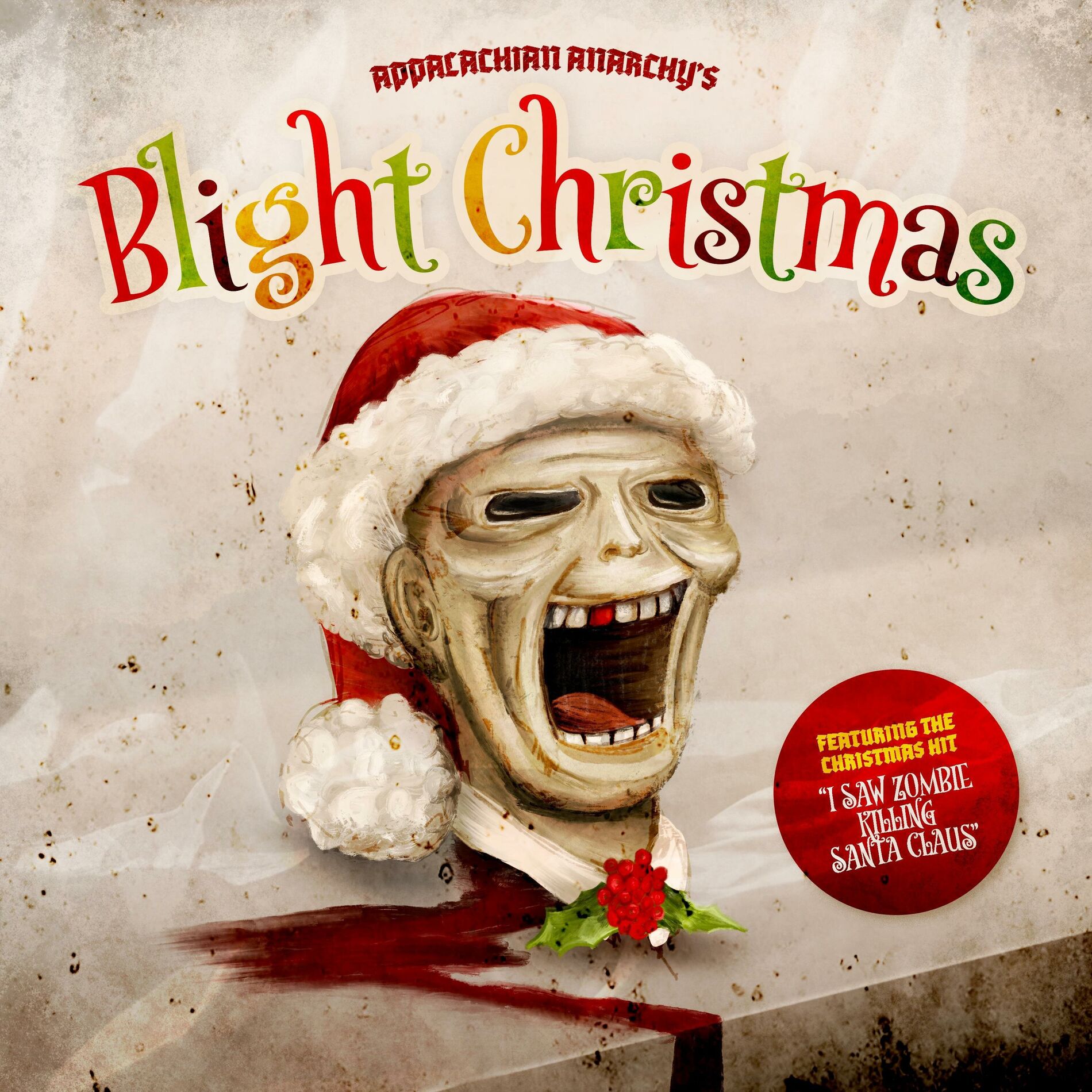 Album cover of Appalachian Anarchy's Blight Christmas