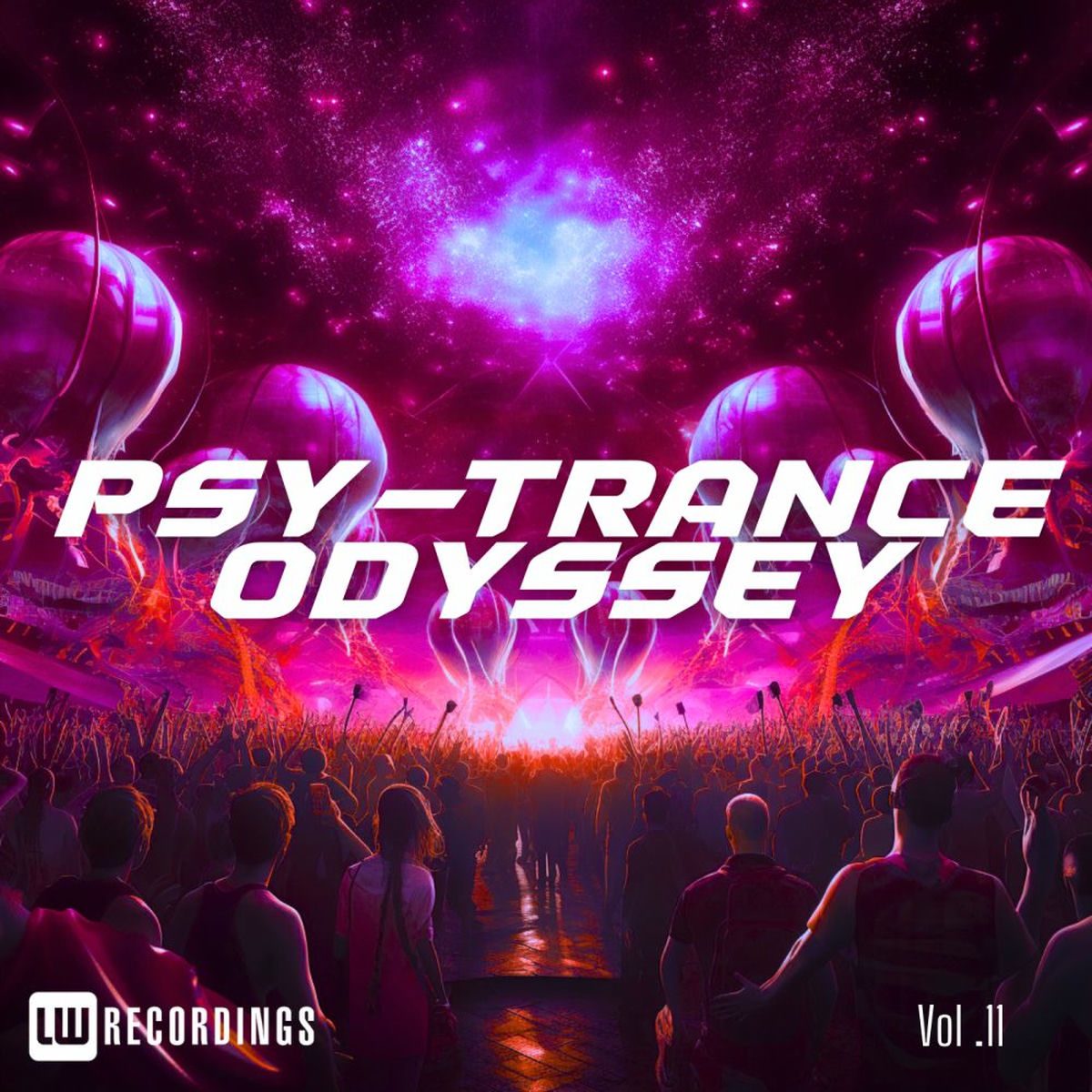 Album cover of Psy-Trance Odyssey, Vol. 11