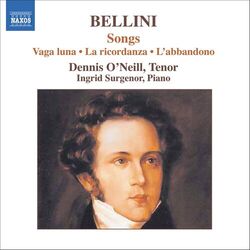 Cover of Bellini: Songs