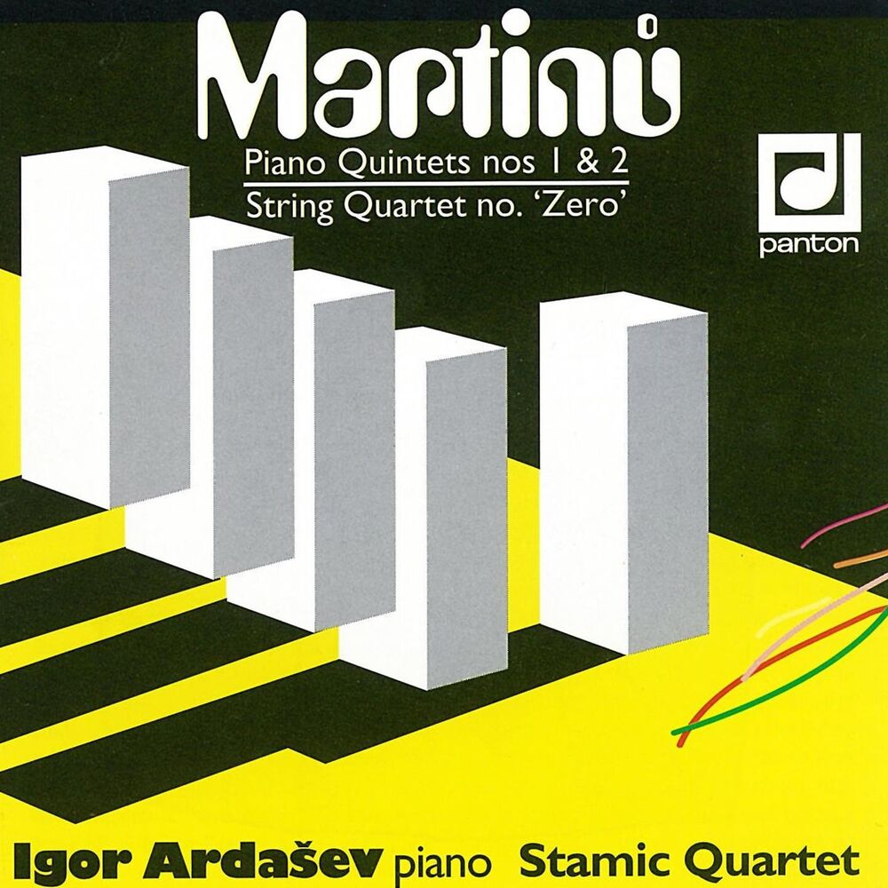 Picture of Martinů: Piano Quintets Nos 1 & 2 - String Quartet "Number Zero"