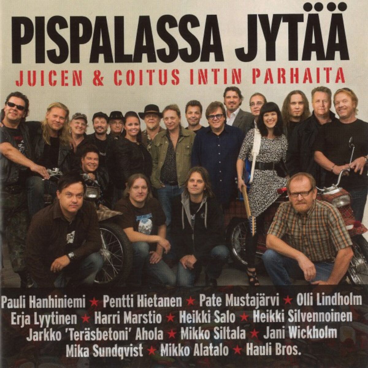 Album cover of Pispalassa jytää - Juicen & Coitus Intin parhaita