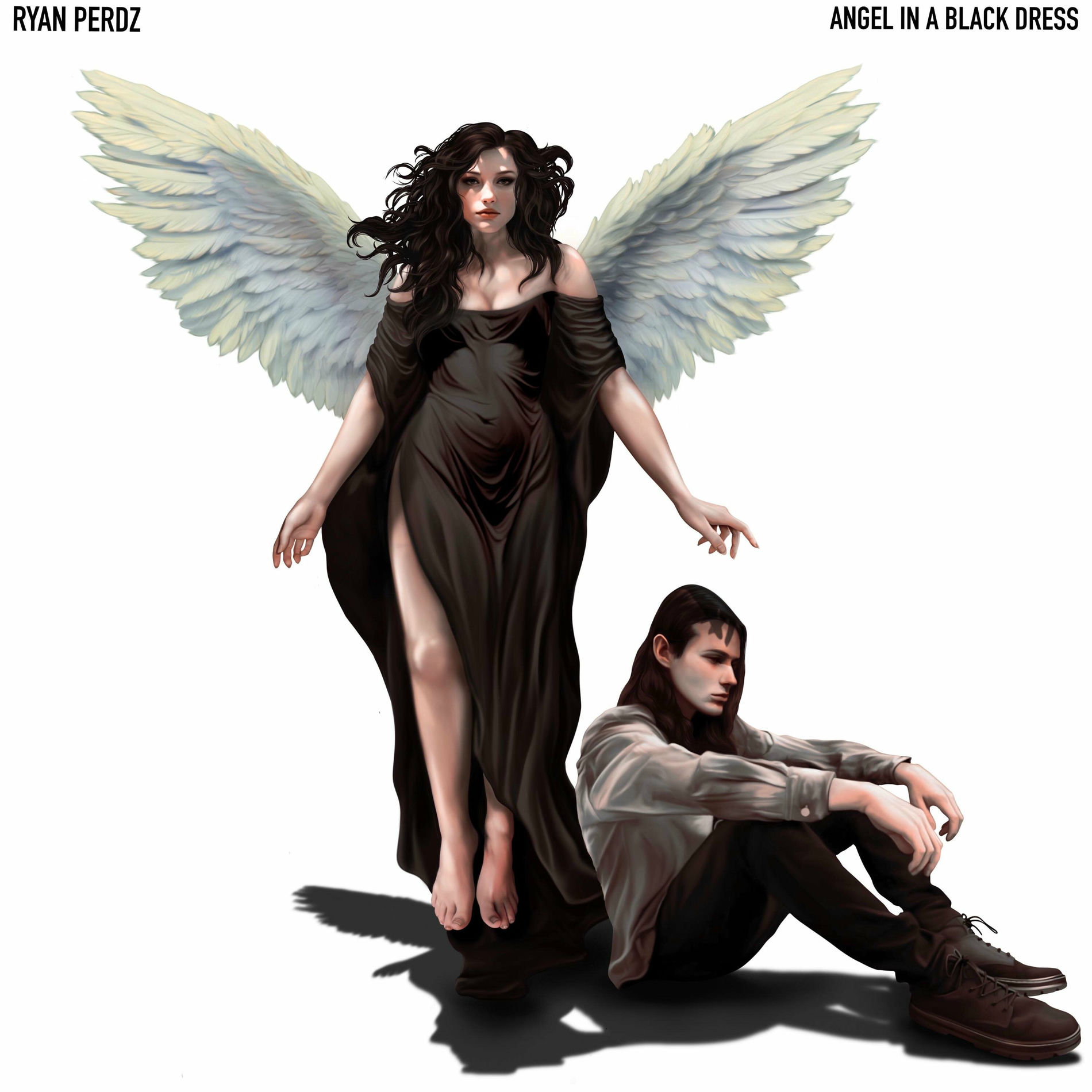 Album cover of Angel In a Black Dress