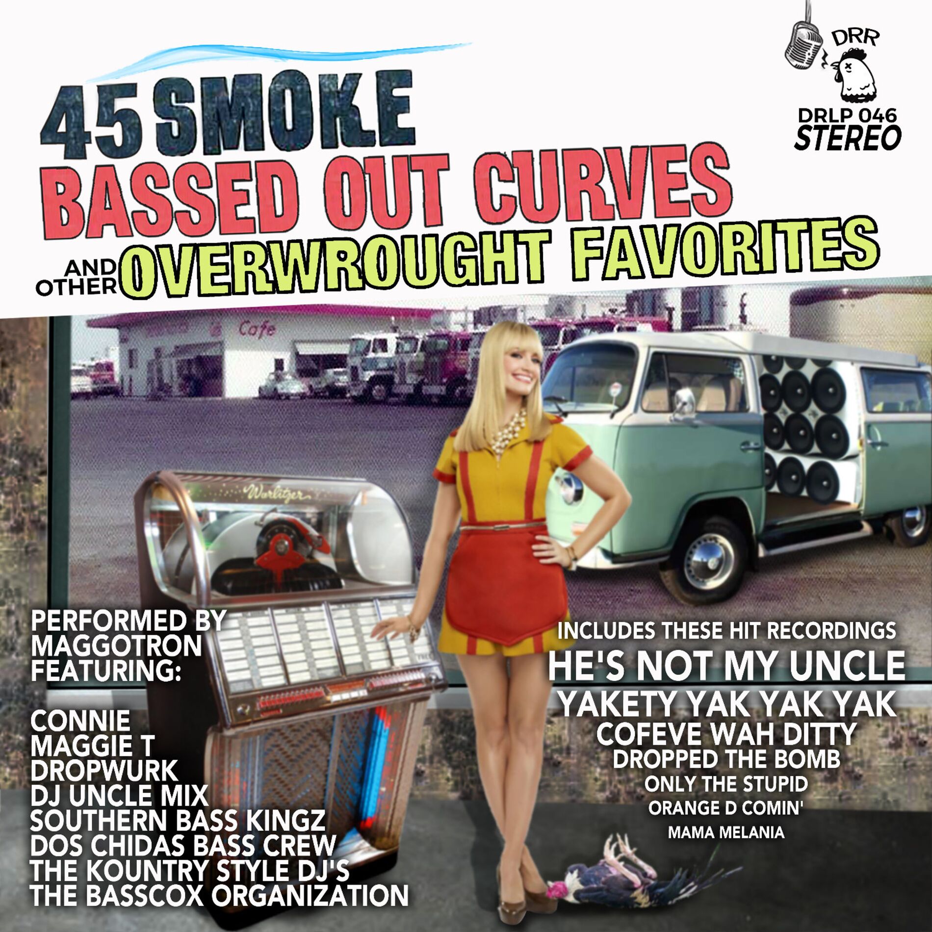 Album cover of 45 Smoke, Bassed out Curves and Overwrought Favorites