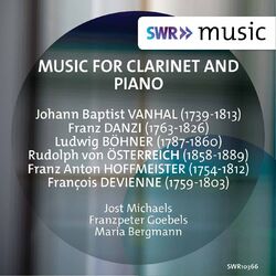 Cover of Music for Clarinet & Piano