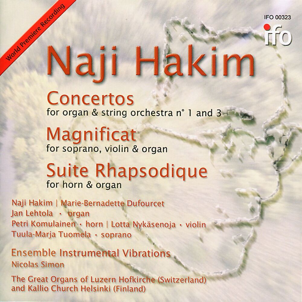 Picture of Naji Hakim: Concertos, Magnificat, Suite rhapsodique
