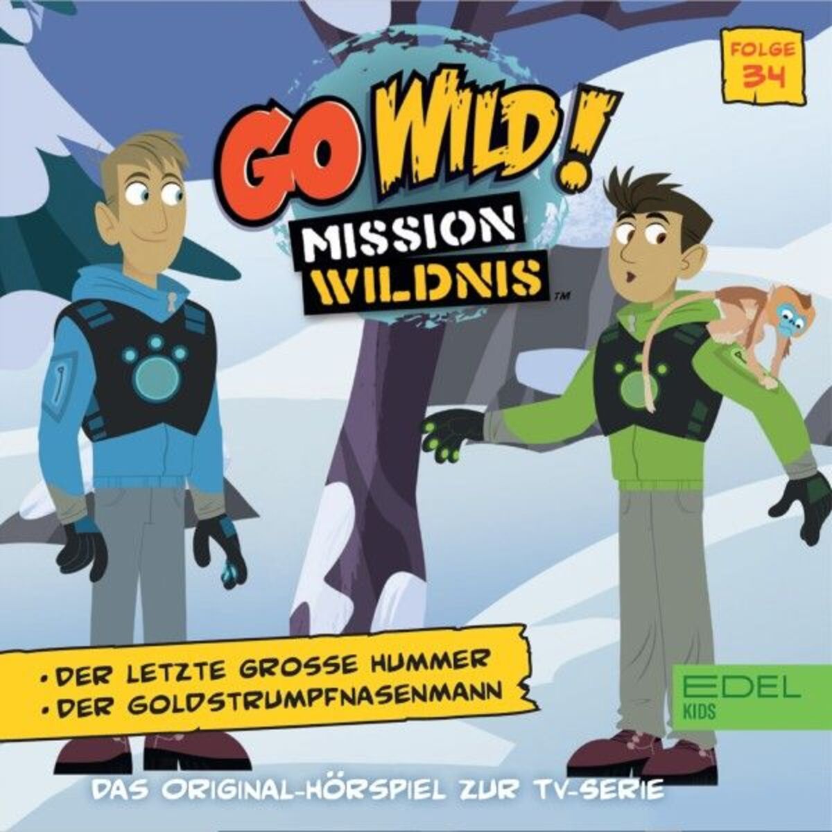 Album cover of Folge 34: Der letzte große Hummer/Der Goldstrumpfnasenmann (Das Original-Hörspiel zur TV-Serie)