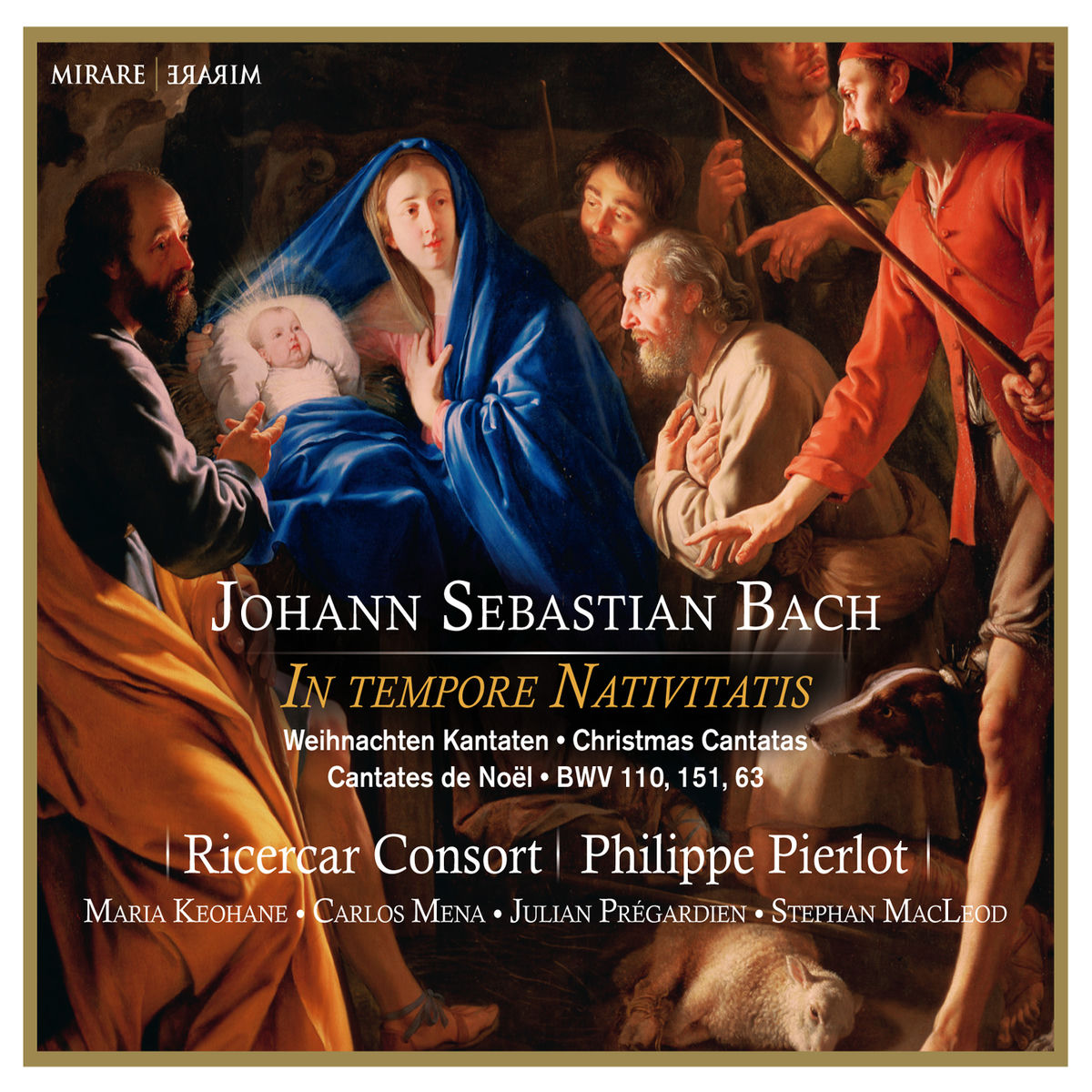 Album cover of J.S. Bach: In tempore Nativitatis - Christmas Cantatas BWV 110, 151, 63