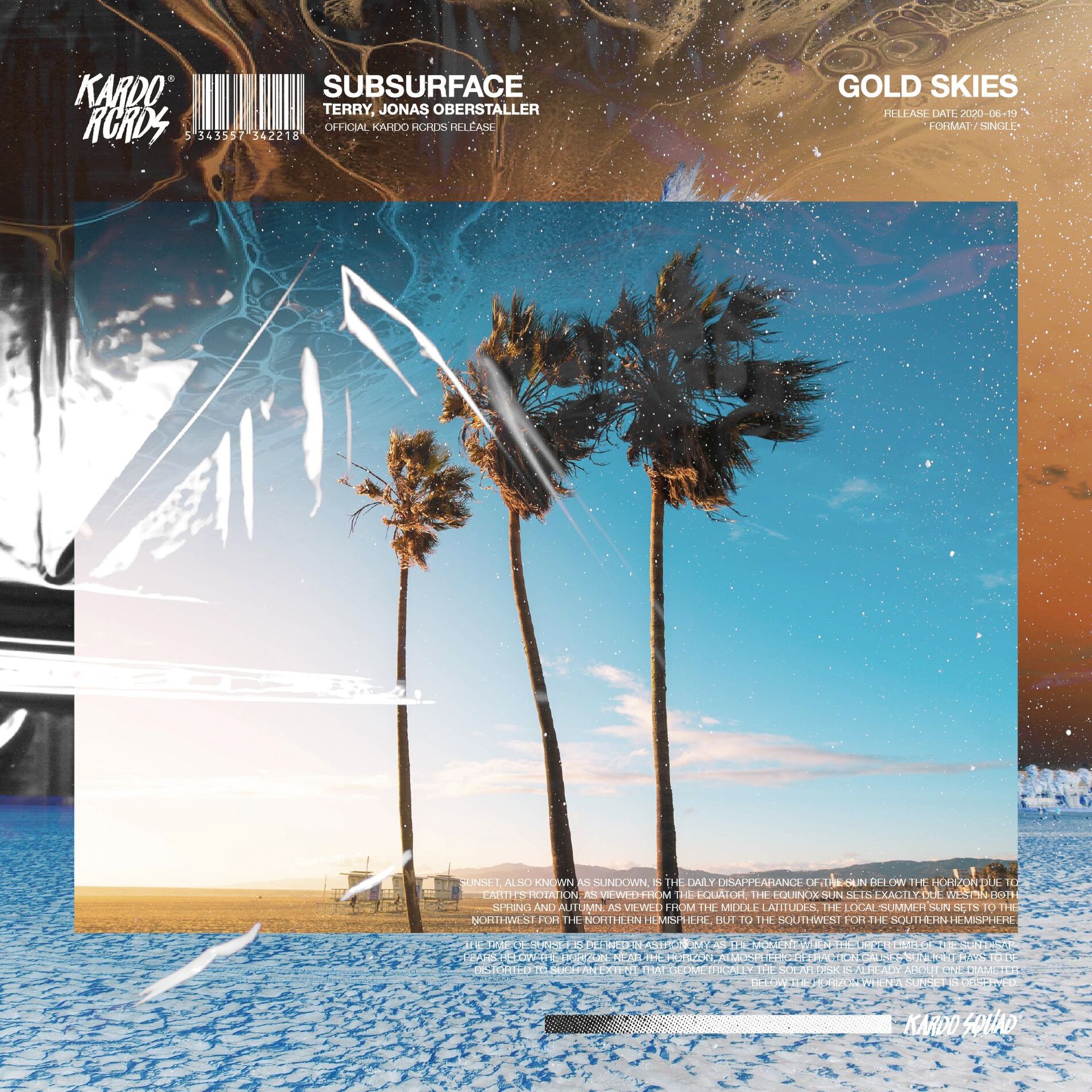 Album cover of Gold Skies