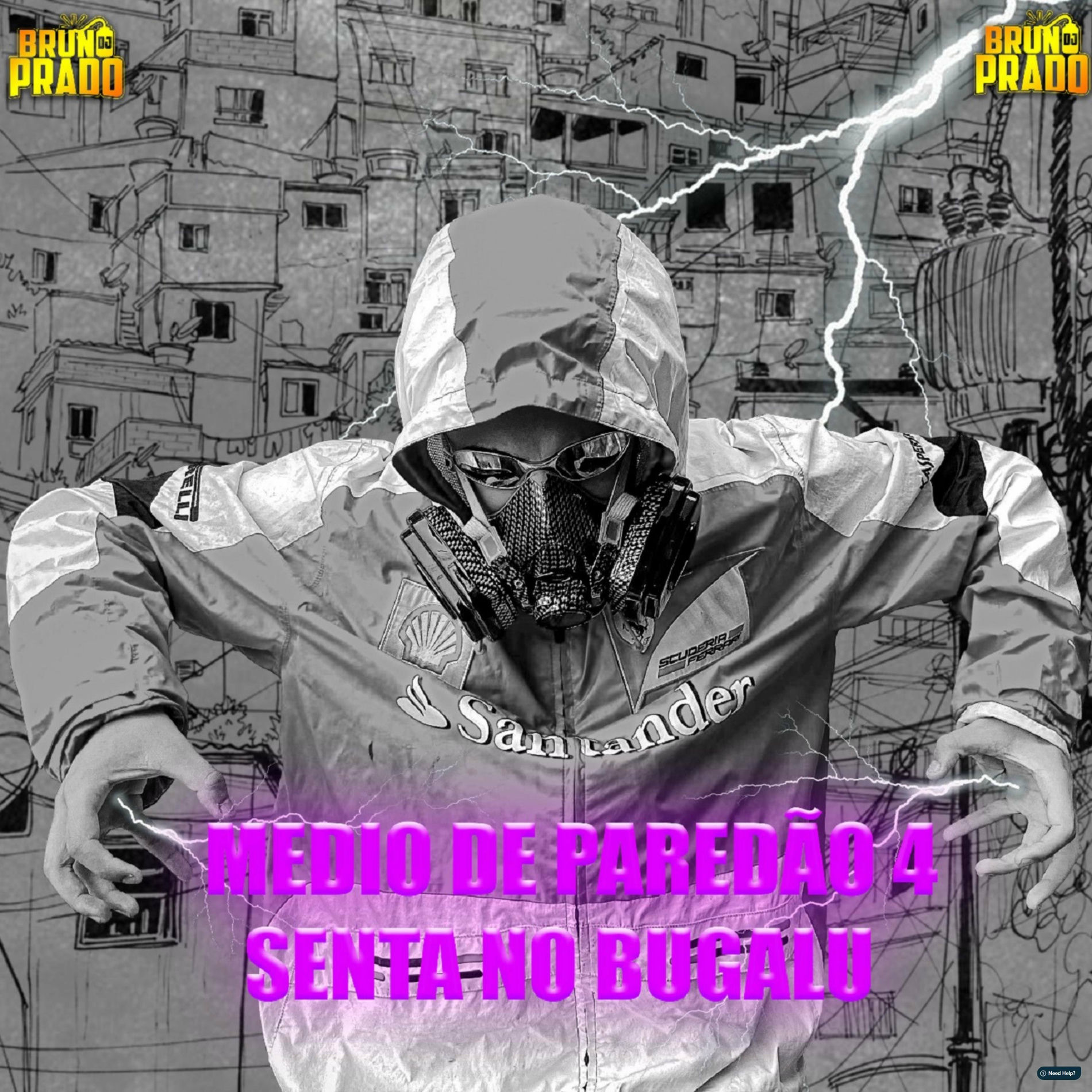 Album cover of MEDIO DE PAREDÃO 4 - SENTA NO BUGALU - ESCRAVOS DO PÓ