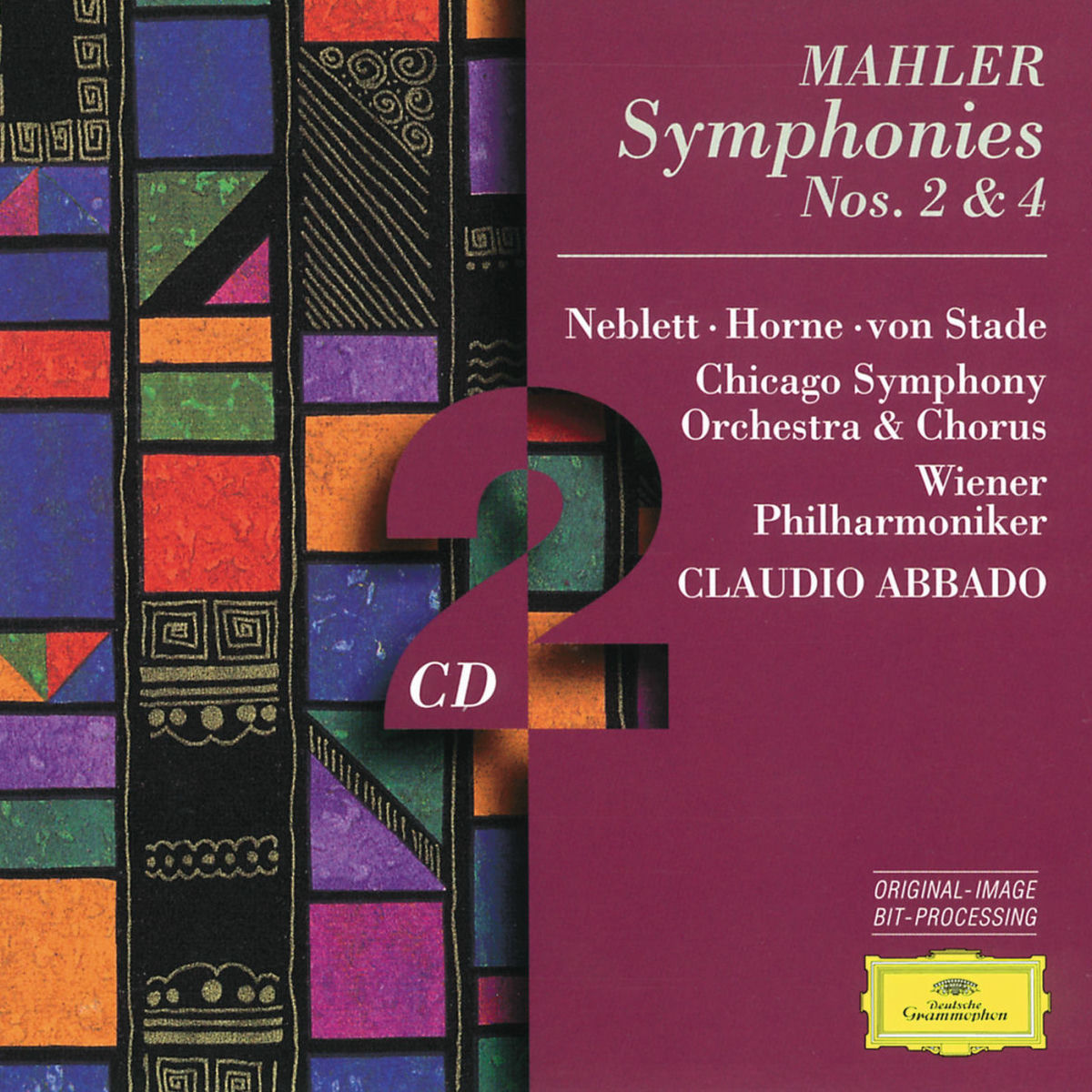 Album cover of Mahler: Symphonies Nos.2 & 4