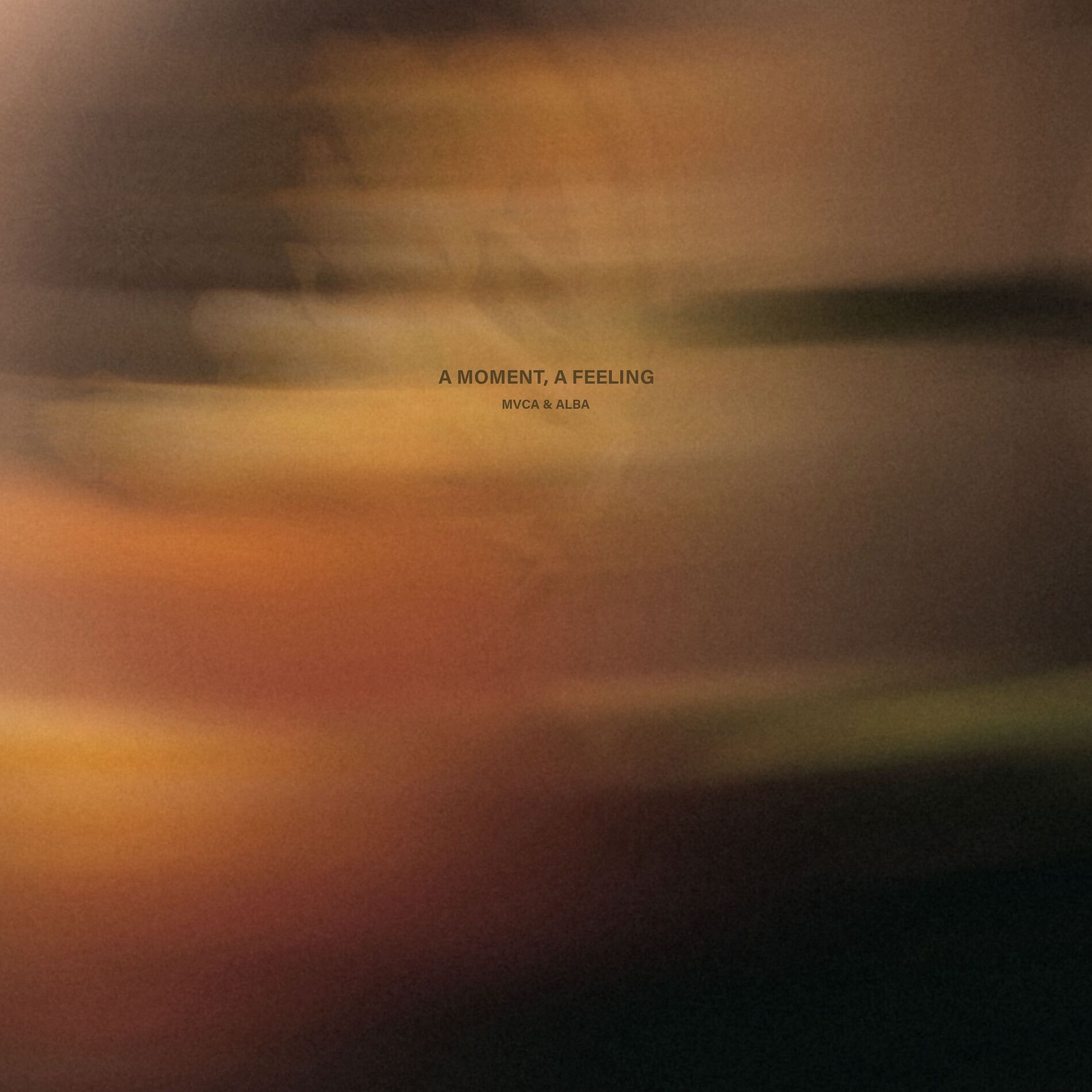 Album cover of A Moment, A Feeling