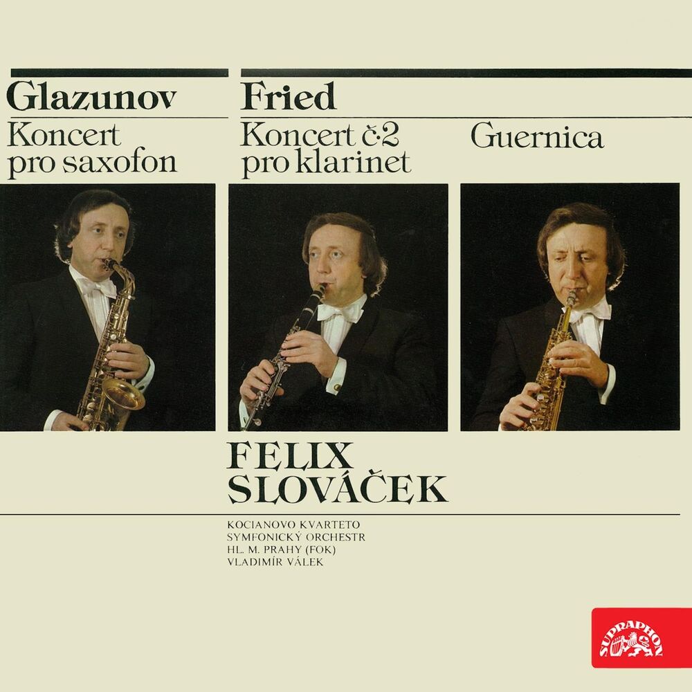 Picture of Glazunov: Saxophone Concerto - Fried: Guernica, Clarinet Concerto