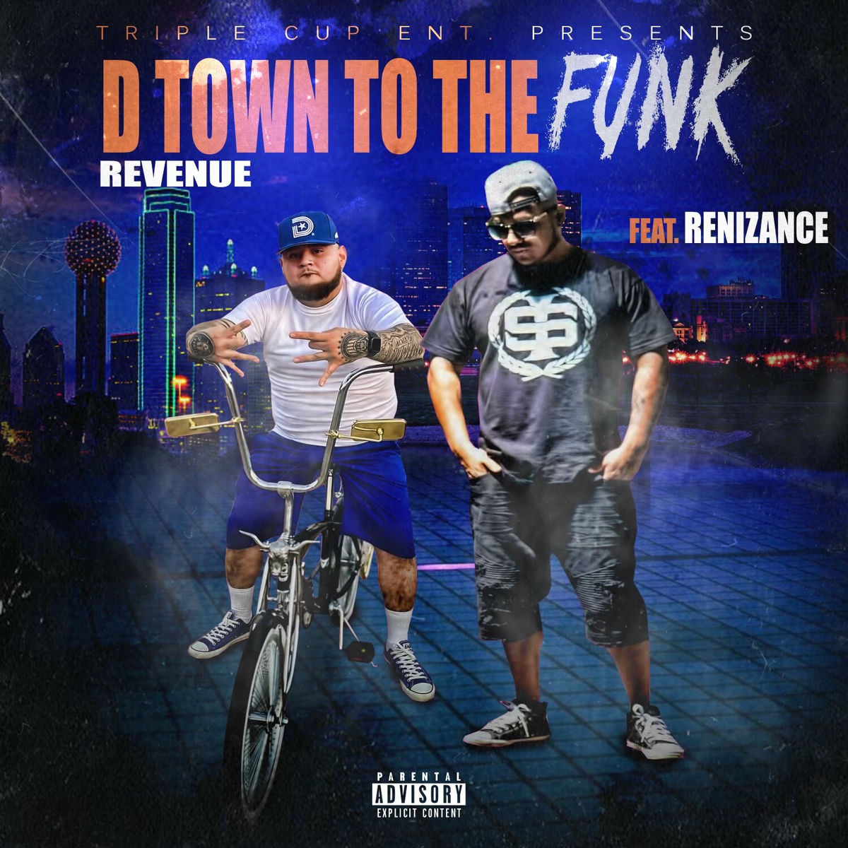 Album cover of D Town To The Funk (feat. Renizance)