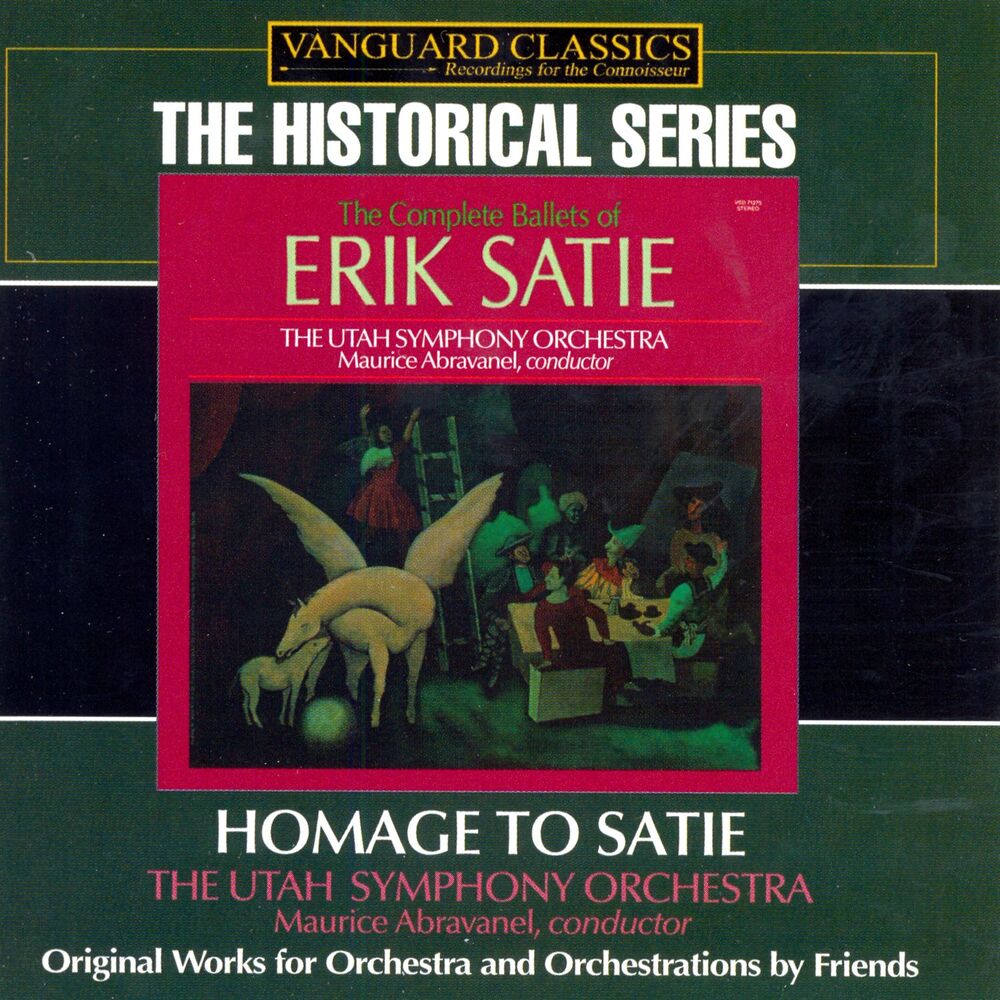 Picture of Homage to Satie: Orchestral & Orchestrated Works