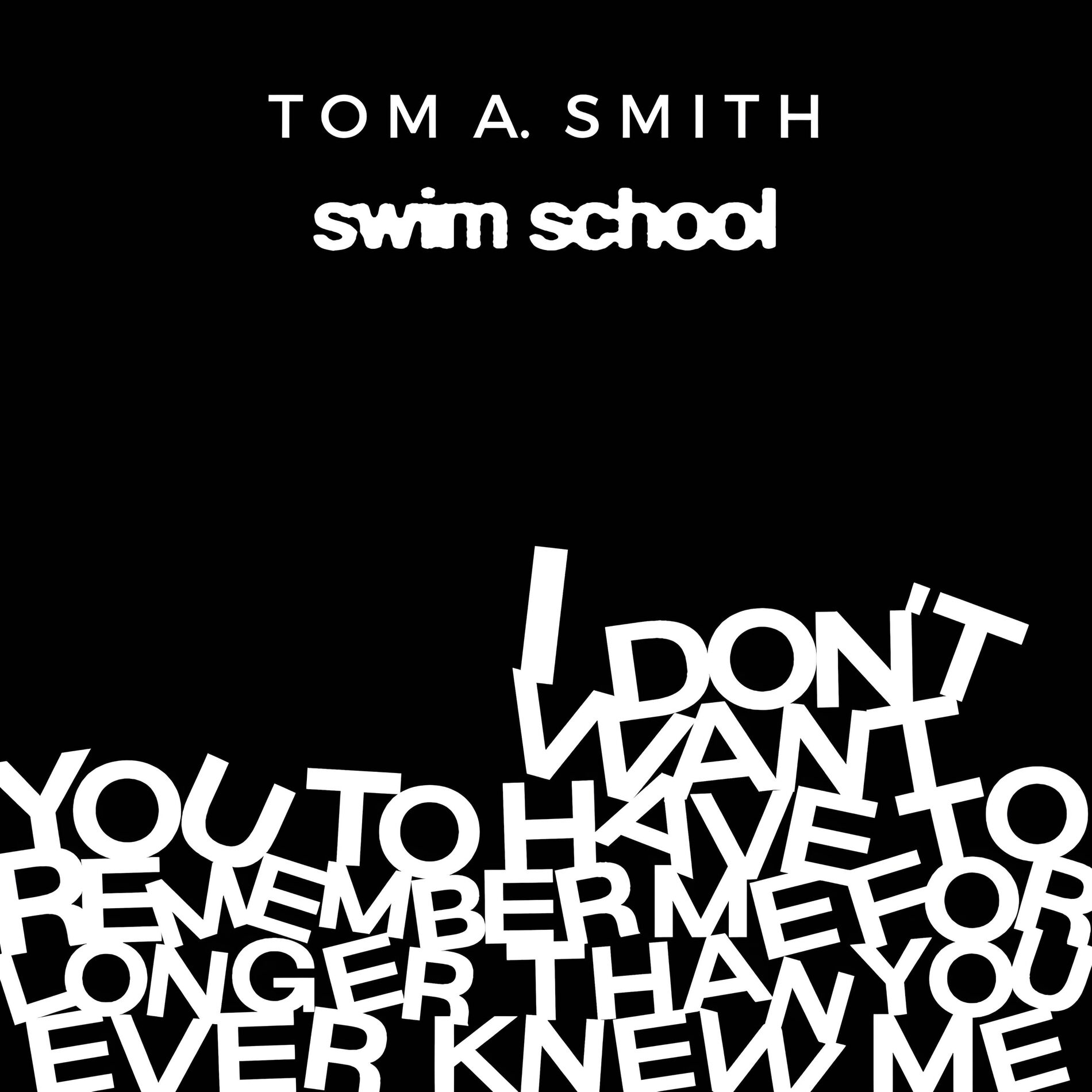 Album cover of I Don’t Want You To Have To Remember Me For Longer Than You Ever Knew Me