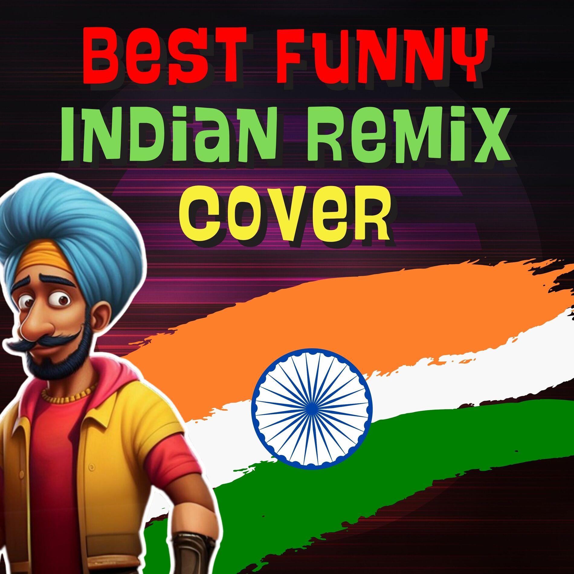 Album cover of Best Funny Indian Remix Cover