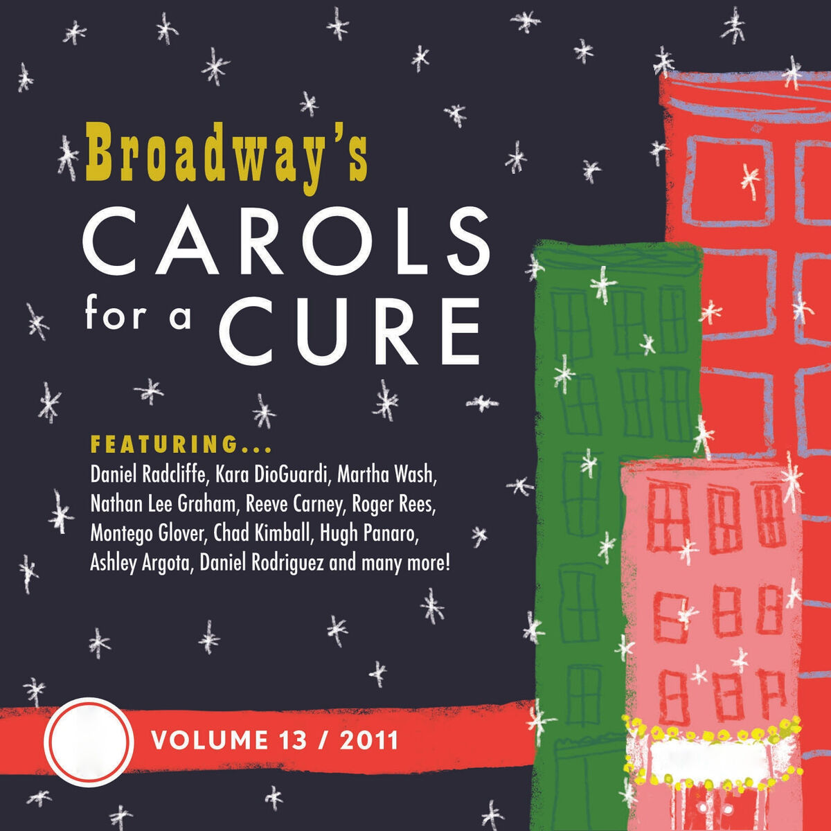 Album cover of Broadway's Carols for a Cure, Vol. 13, 2011