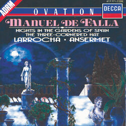 Cover of Falla: Nights in the Gardens of Spain; 3-Cornered Hat; La Vida Breve